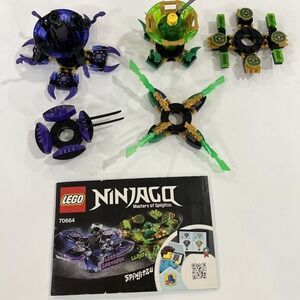 Lego 70664 Ninjago Masters Of Spinjitzu Garmadon Vs. Lloyd Mostly Complete